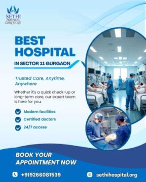 Best Hospital in Sector 11 Gurgaon
