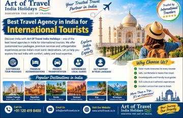 Best Travel Agency in India for International Tourists