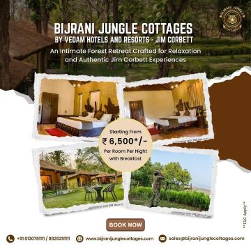 Forest Resort in Jim Corbett for a Peaceful Wildlife Retreat Stay