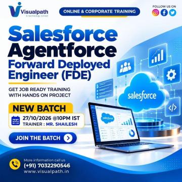 Salesforce Agentforce FDE Online Training – New Batch!