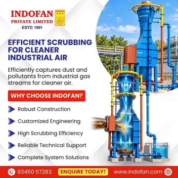 Efficient Venturi Scrubbing for Cleaner Industrial Air