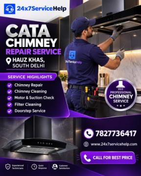 Convenient Cata Chimney Service for South Delhi Kitchens