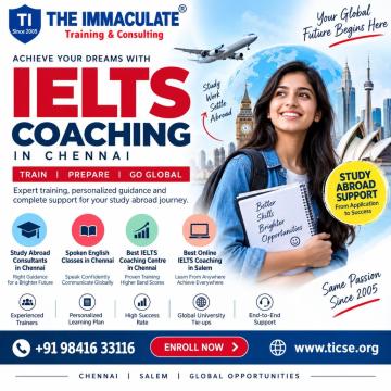 IELTS Coaching in Chennai – Prepare with the Right Guidance