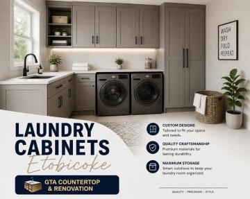 Laundry Cabinets Etobicoke
