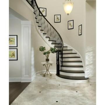 Custom Curved Staircases by Acadia Stairs