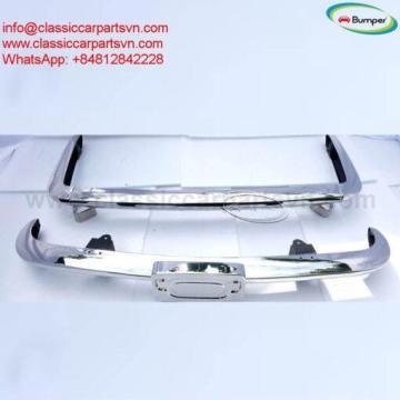 Triumph TR) bumpers by stainless steel new