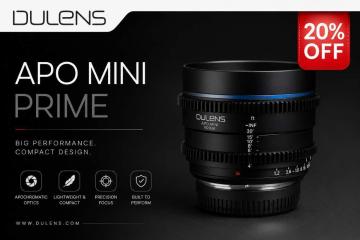 Dulens APO Mini Prime Vintage Cinema Full Frame Lenses