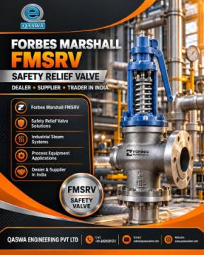 Forbes Marshall Safety Relief Valve FMSRV Dealer, Supplier and Trader in India