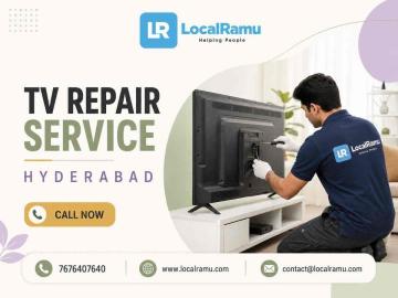 Expert TV Repair and Installation Across Hyderabad with LocalRamu