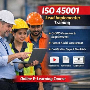 ISO 45001 Lead Implementer Training - Enrol Now