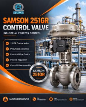 SAMSON 251GR Control Valve for Industrial Process Regulation