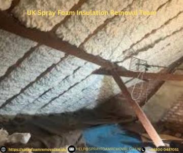 Professional Spray Foam Insulation Removal Services UK!