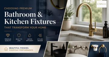 Choosing Premium Bathroom and Kitchen Fixtures That Transform Your Home
