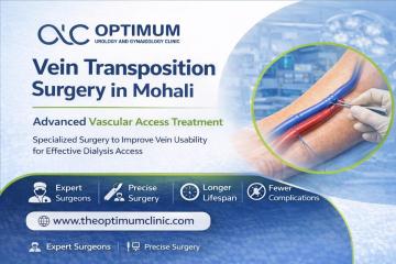 Vein Transposition Surgery in Mohali | Advanced Vascular Access Treatment