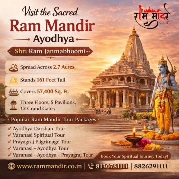 Ayodhya Ram Mandir – Divine Shree Ram Janmabhoomi