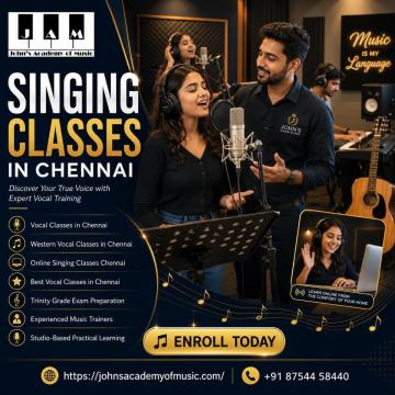 Learn Singing in Chennai with Professional Vocal Coaches