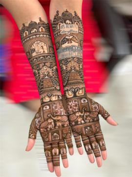 Best Mehendi Artist in Sagarpur | Manoj Mehendi Artist