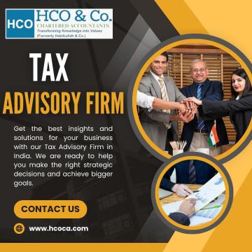 Strategic Tax Planning with Tax Advisory Firms in India