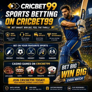 Cricbet99 Betting ID: Cricket Gaming Accounts, Casino Features, and Online Access