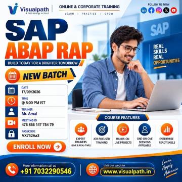 SAP ABAP RAP Online Training: Join New Batch Sep 17
