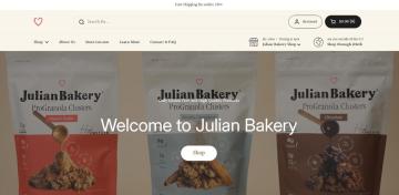 20% OFF Your Order at Julian Bakery