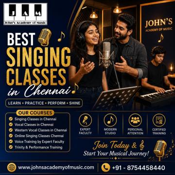 Singing Classes in Chennai – Learn from Expert Vocal Trainers