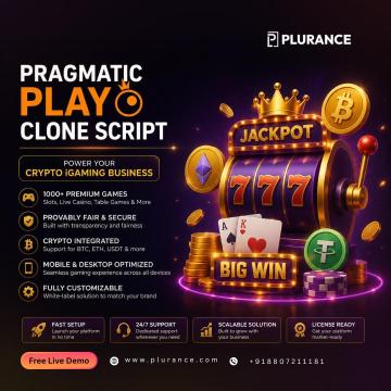 Pragmatic Play Clone Script for Crypto iGaming Business - Free Demo
