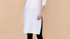 Elegant White Plain Kurti – Simple, Stylish & Affordable | Pretty Lady