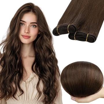 Weft hair extensions
