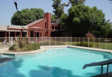 Removable Mesh Pool Fencing in Visalia
