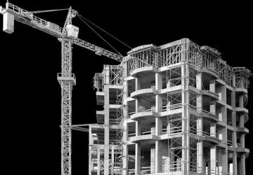 Industrial steel structure fabrication