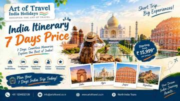 India itinerary 7 days price