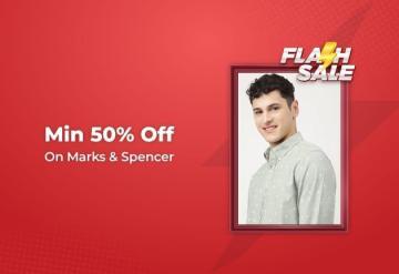 Minimum 50% Off On Marks & Spencer