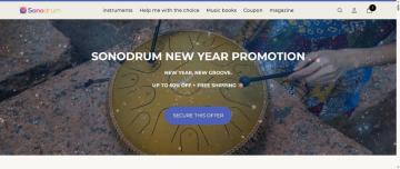 Up To 65% Off Sitewide on Sonodrum