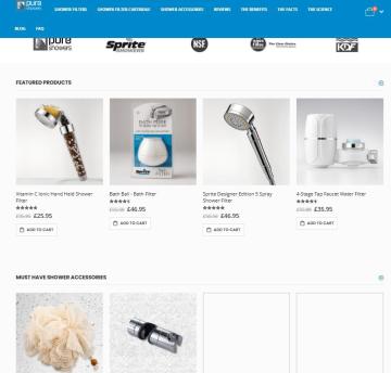 PureShowers.co.uk Black Friday Sale - 20% OFF Shower Filters + Free Gifts