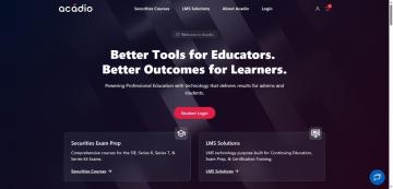 Get 10% OFF Acadio FINRA Exam Prep Courses