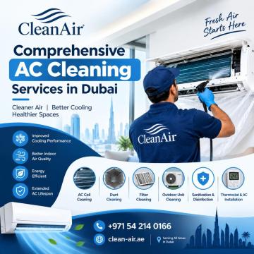 Best Comprehensive AC Cleaning Services in Dubai | Clean Air UAE