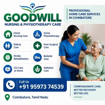 Home Nursing & Physiotherapy Care Services in Coimbatore