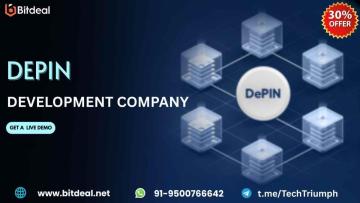 Build Smarter Infrastructure with DePIN Development – Save 30% Today