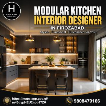 Expert Modular Kitchen Interior Designer in Firozabad