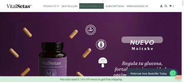 VitalSetas: Up To 75% OFF Sitewide with Free Shipping