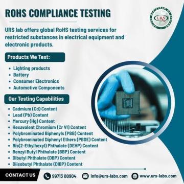 ROHS Compliance Testing Laboratory in Chennai