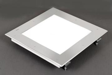 Clean Room Bottom Opening Light Fixture