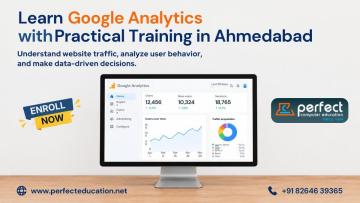 Learn Google Analytics with Practical Training in Ahmedabad