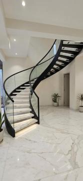 Helical Staircase Fabrication in Hyderabad | Modern Curved Staircase Design