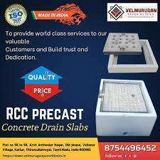 Precast RCC Drain Cover Slab Manufacturer in Sri City