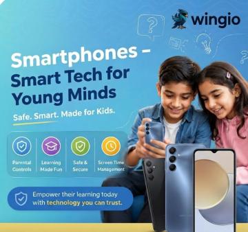 Wingio Kid-Friendly Phone – The Smart Choice for Modern Families
