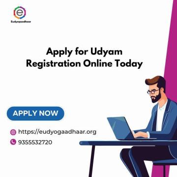 Apply for Udyam Registration Online Today