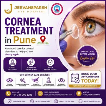 Advanced Cornea Treatment in Pune – Cornea Surgery at Jeevansparsh Eye Hospital