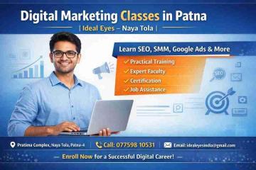 Digital Marketing Classes in Patna | Ideal Eyes Training Institute – Naya Tola